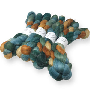 Harvest season - US grown Wool, Silk and Bast Fiber Blend