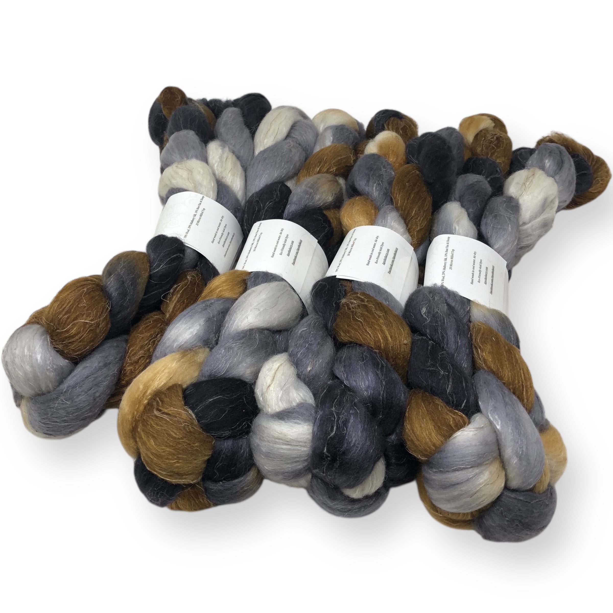 Oak’d - US grown Wool, Silk and Bast Fiber Blend