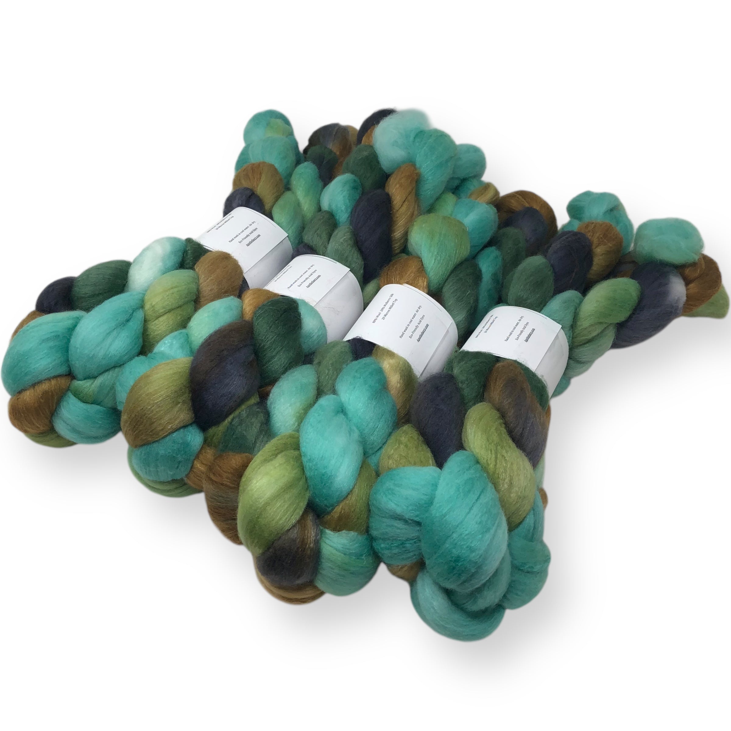 For the Fir - US grown Fine Wool and Silk Top