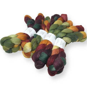 Market Peppers - US grown Wool, Silk and Bast Fiber Blend