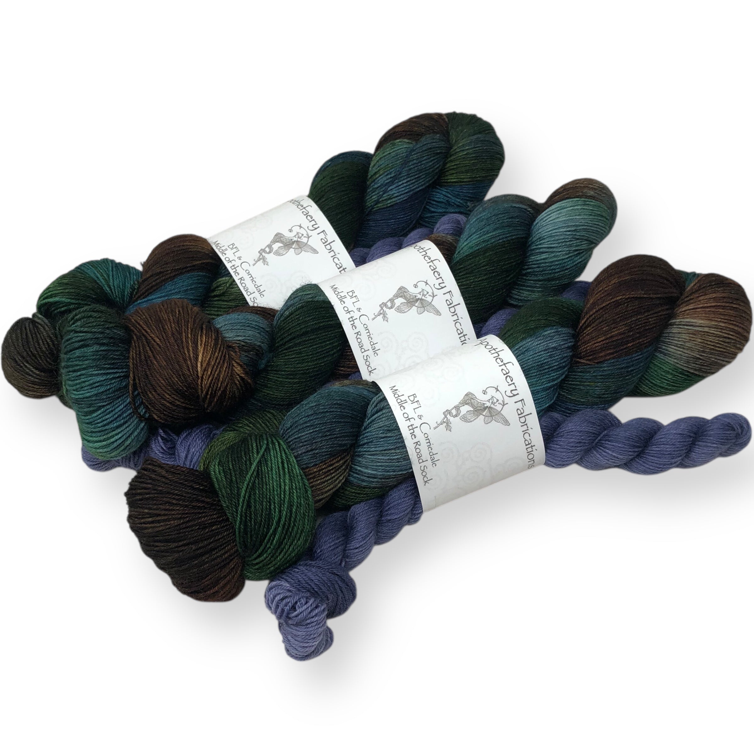 Pacifica - sock yarn with mini, sock set