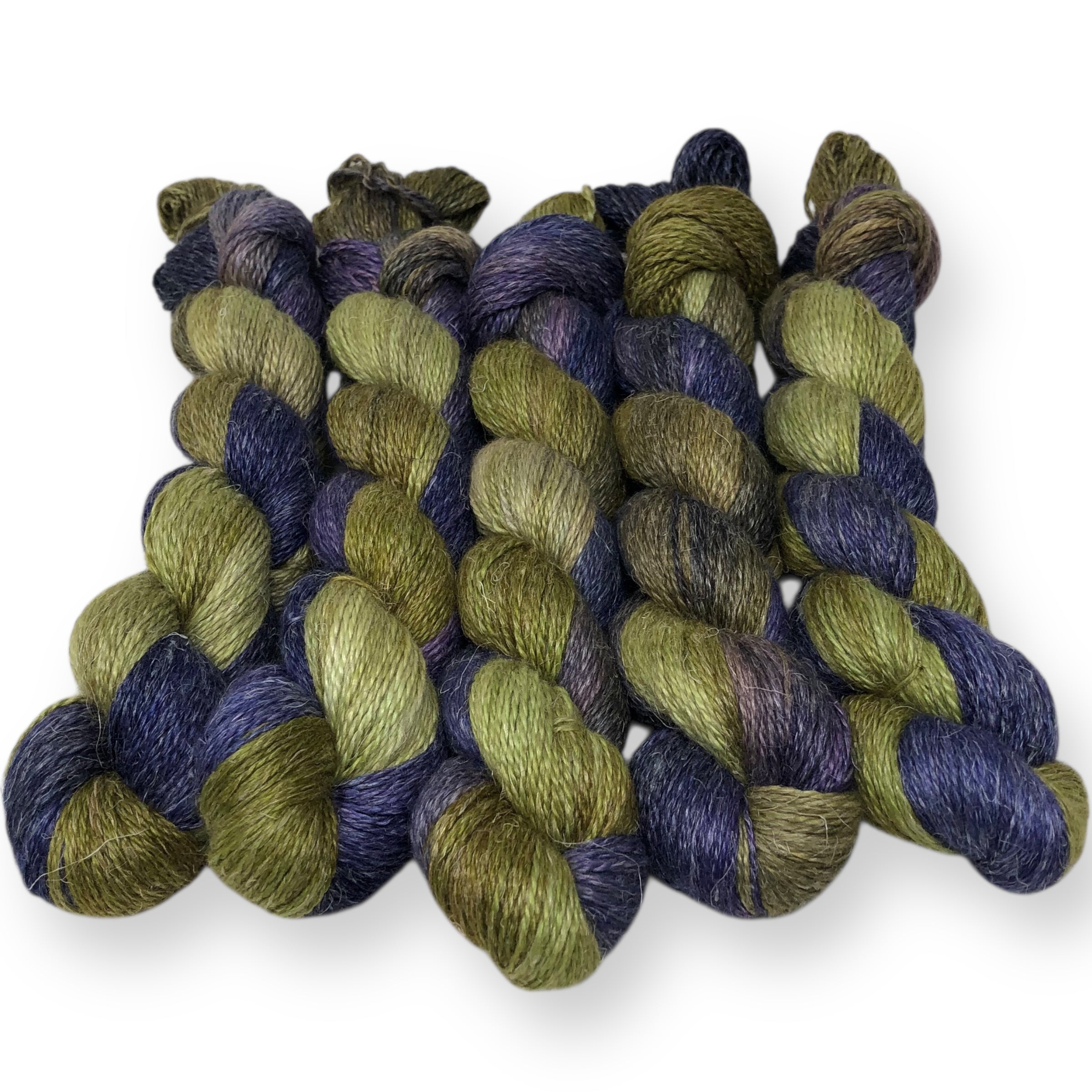 Froggy - Alpaca Linen Silk DK weight 2 Ply