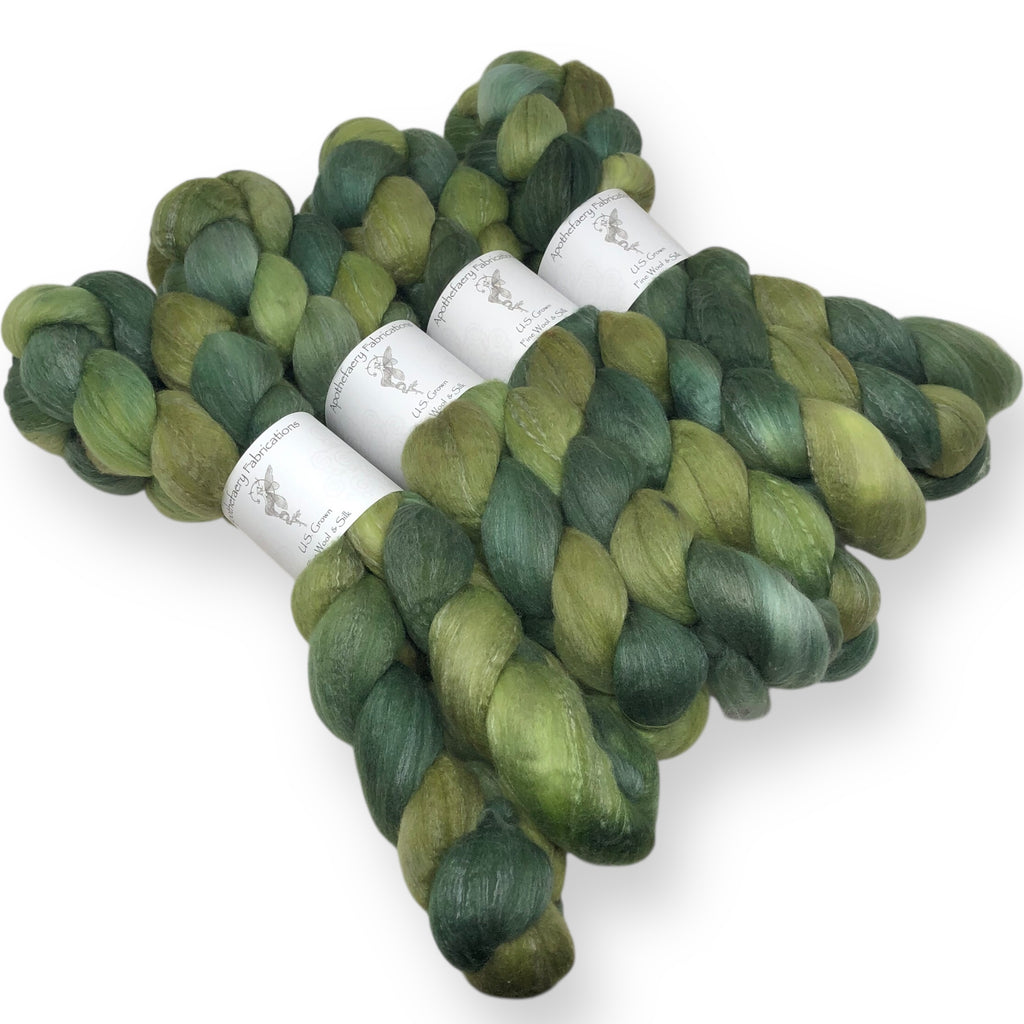 Pasture - US grown Fine Wool and Silk Top