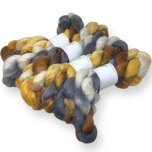 Honey Bear - US grown Wool, Silk and Bast Fiber Blend