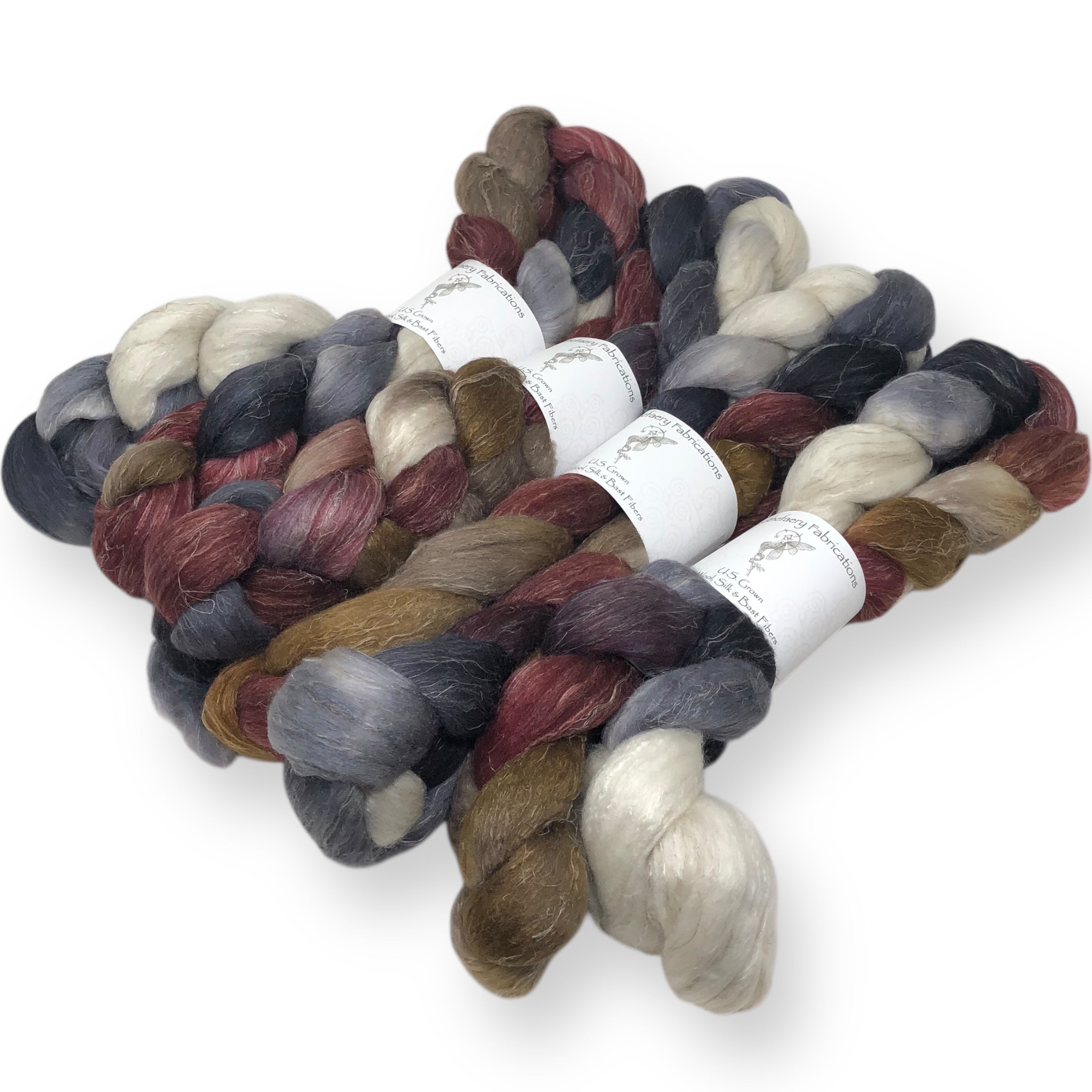 Rosehips - US grown Wool, Silk and Bast Fiber Blend