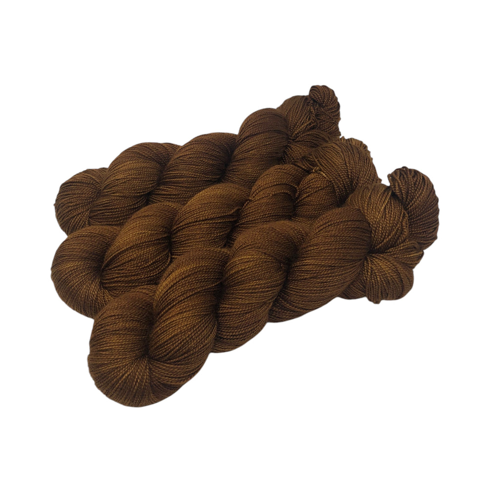 Pecan - Shawl length skein - 600 yards