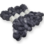 Graphite - US grown Fine Wool and Silk Top