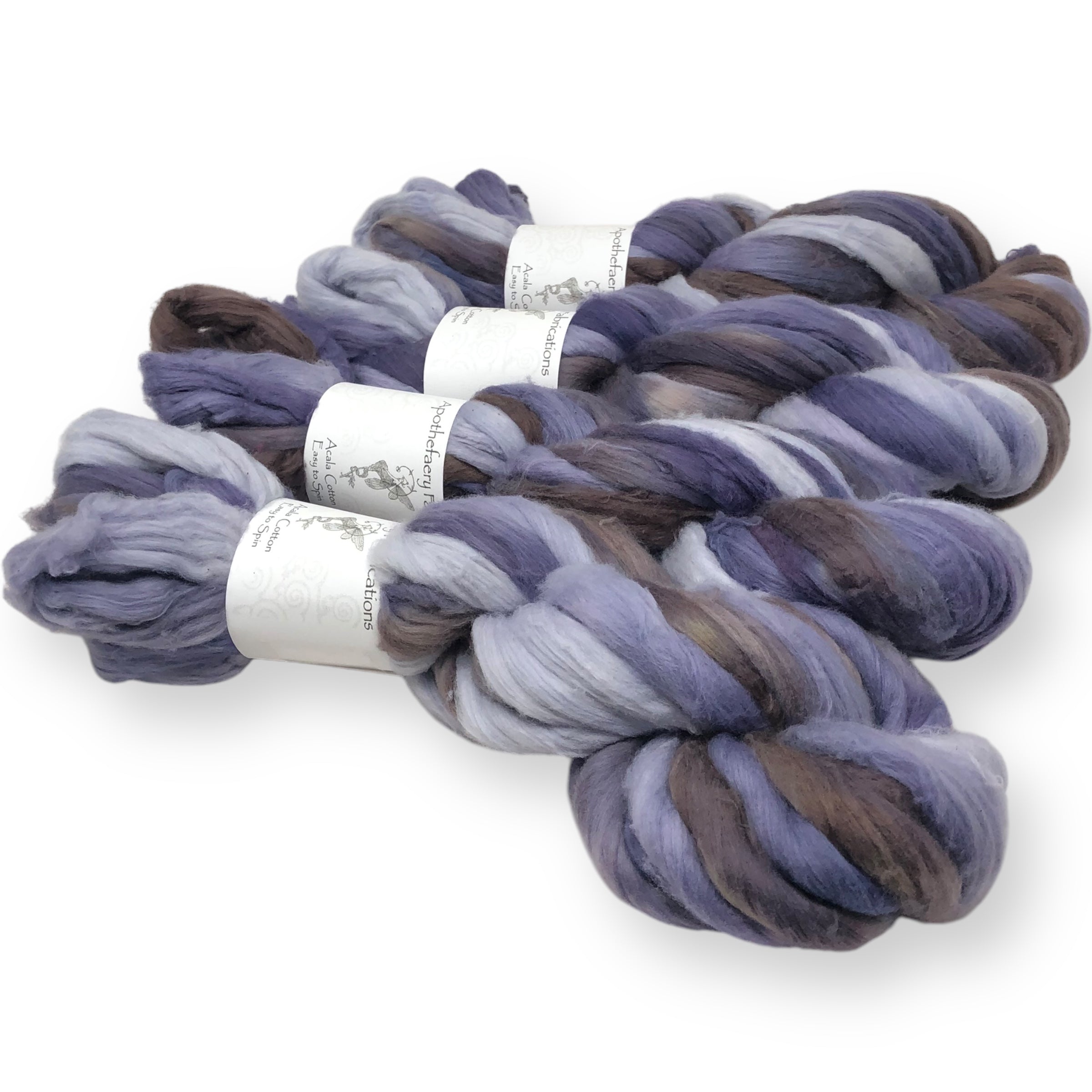 Ice Dyed Acala  - "Easy to Spin" USA grown Cotton