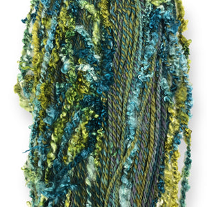 Algae - Mohair textured hand spun
