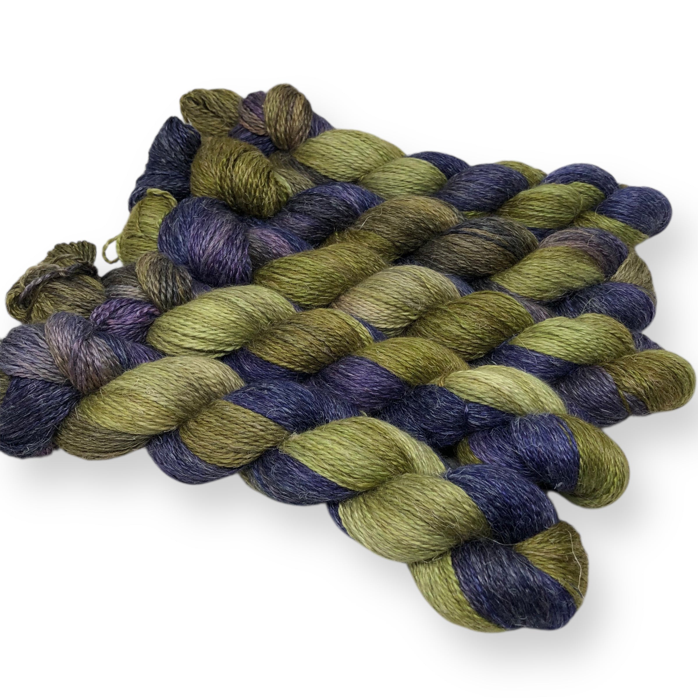 Froggy - Alpaca Linen Silk DK weight 2 Ply