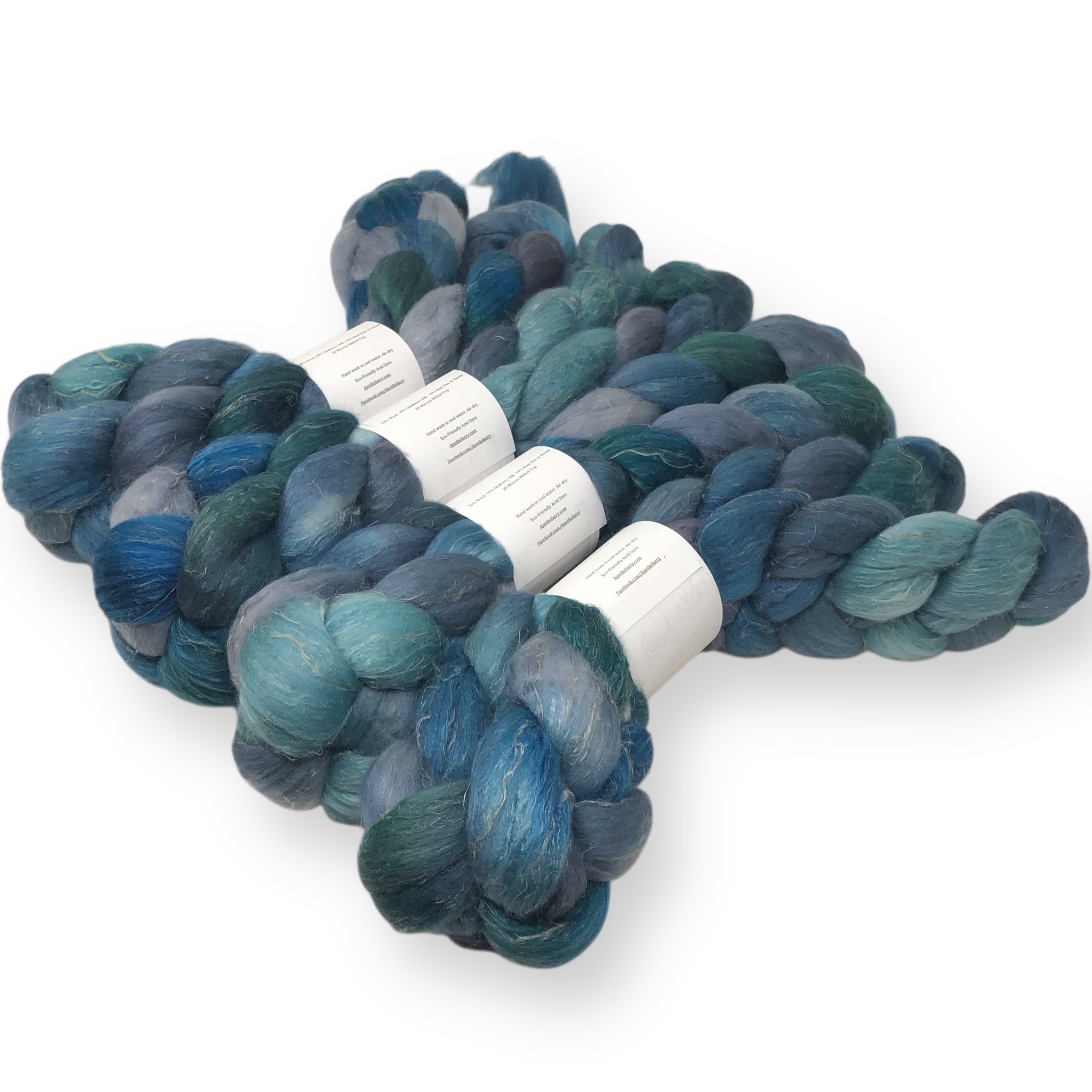Outer Rings - US grown Wool, Silk and Bast Fiber Blend