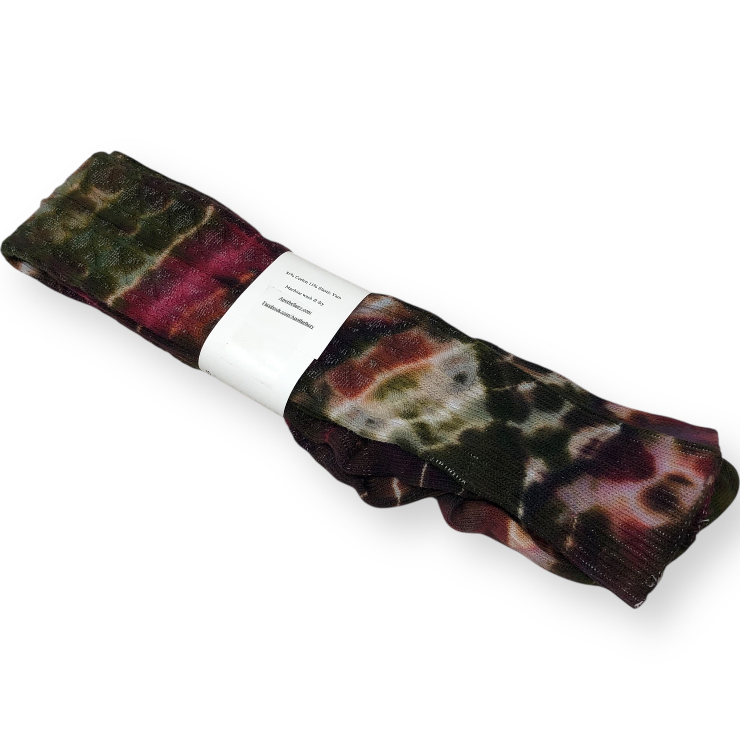 Ice dyed Thigh High socks