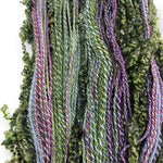 Spring Violets - Teeswater Lockspun Art Yarn