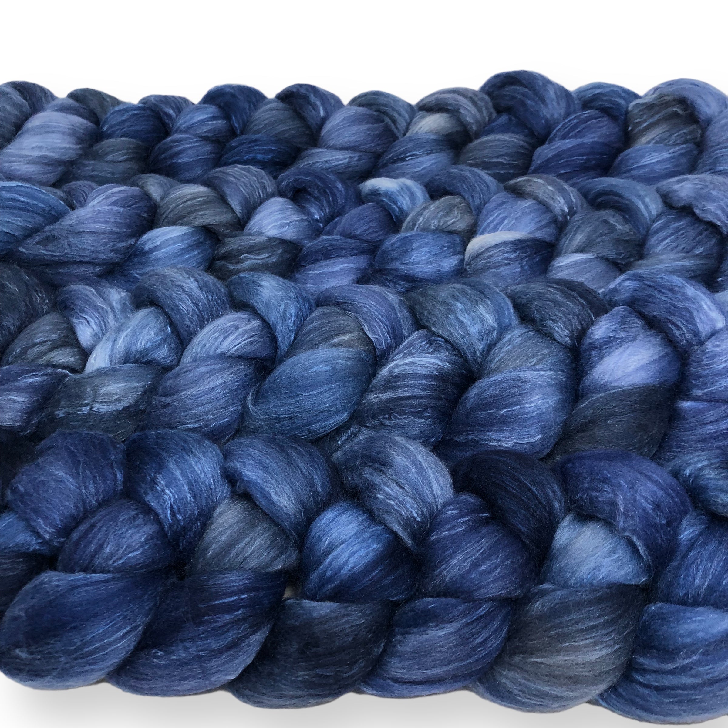 Nightfall - US grown Fine Wool and Silk Top