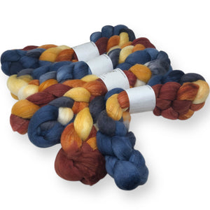 Bonfires - US grown Fine Wool and Silk Top