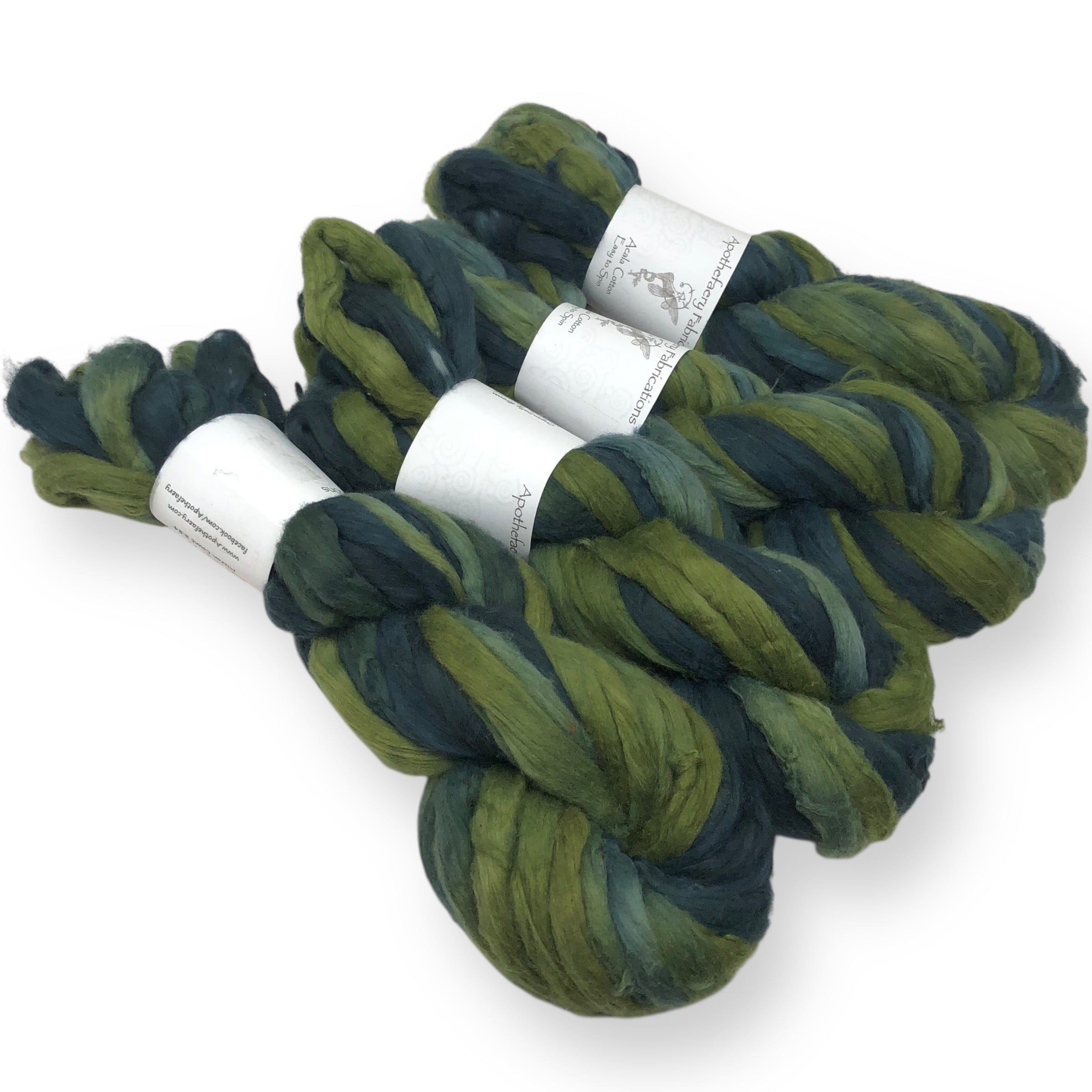 Ice Dyed Acala  - "Easy to Spin" USA grown Cotton