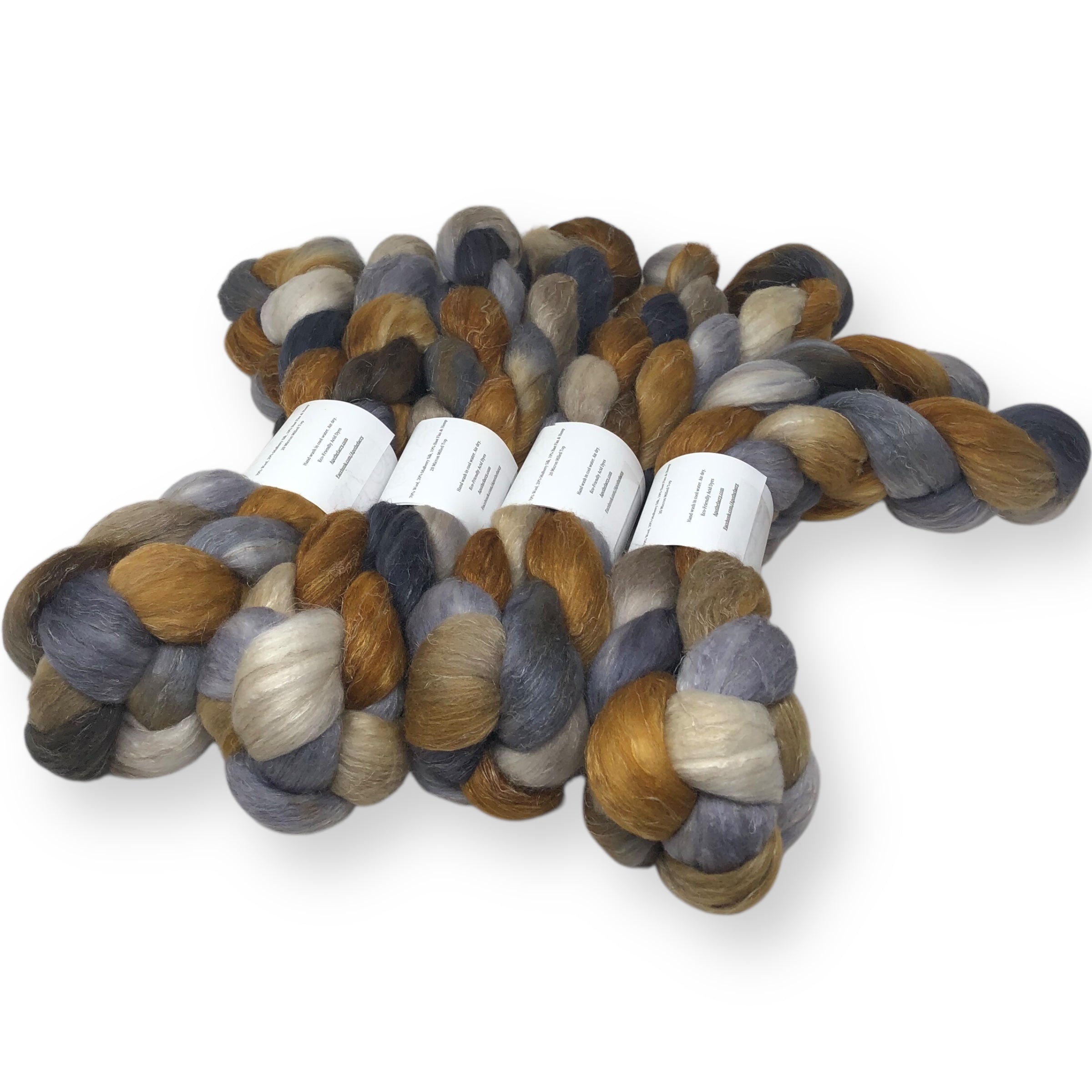 Oak’d - US grown Wool, Silk and Bast Fiber Blend
