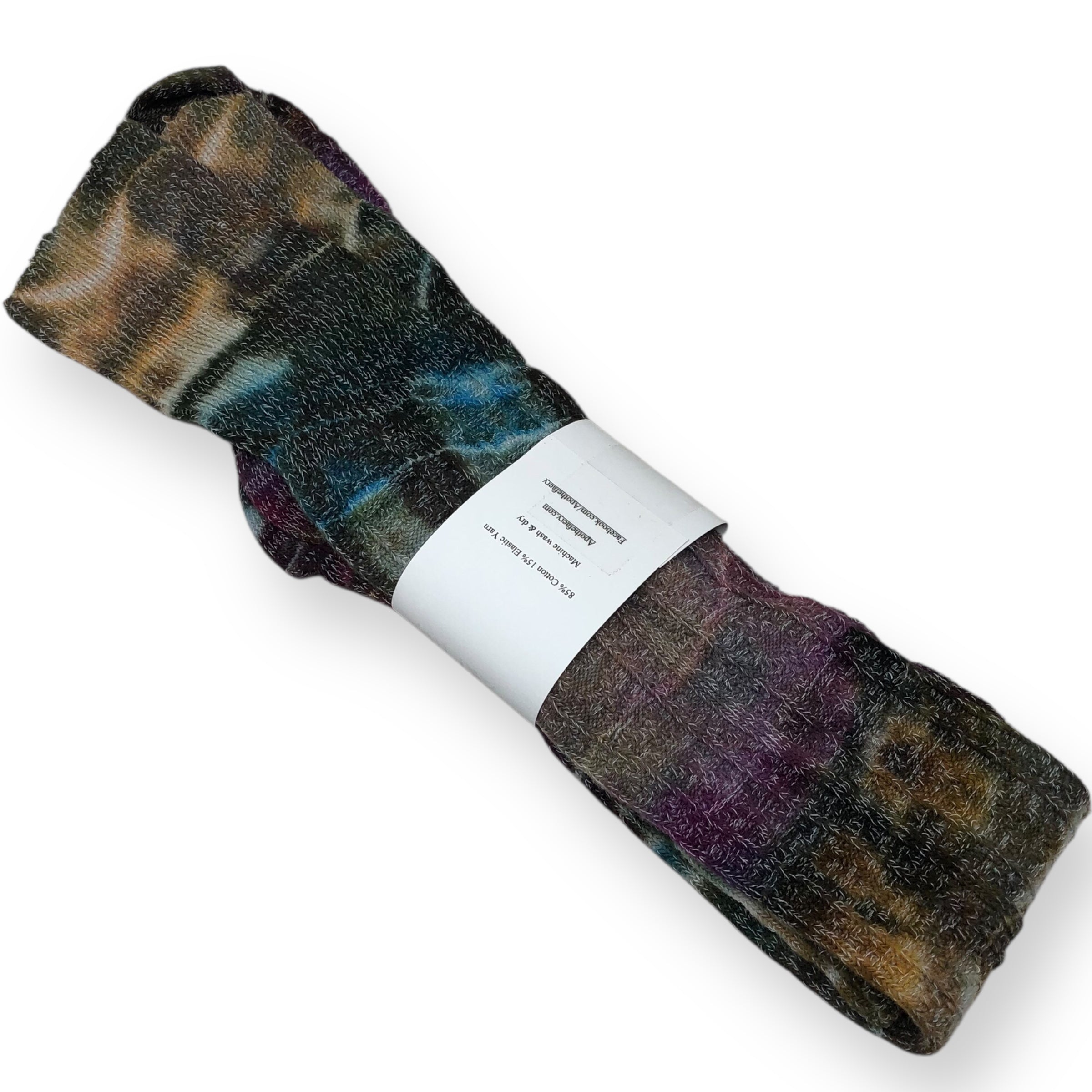 Ice dyed Thigh High socks