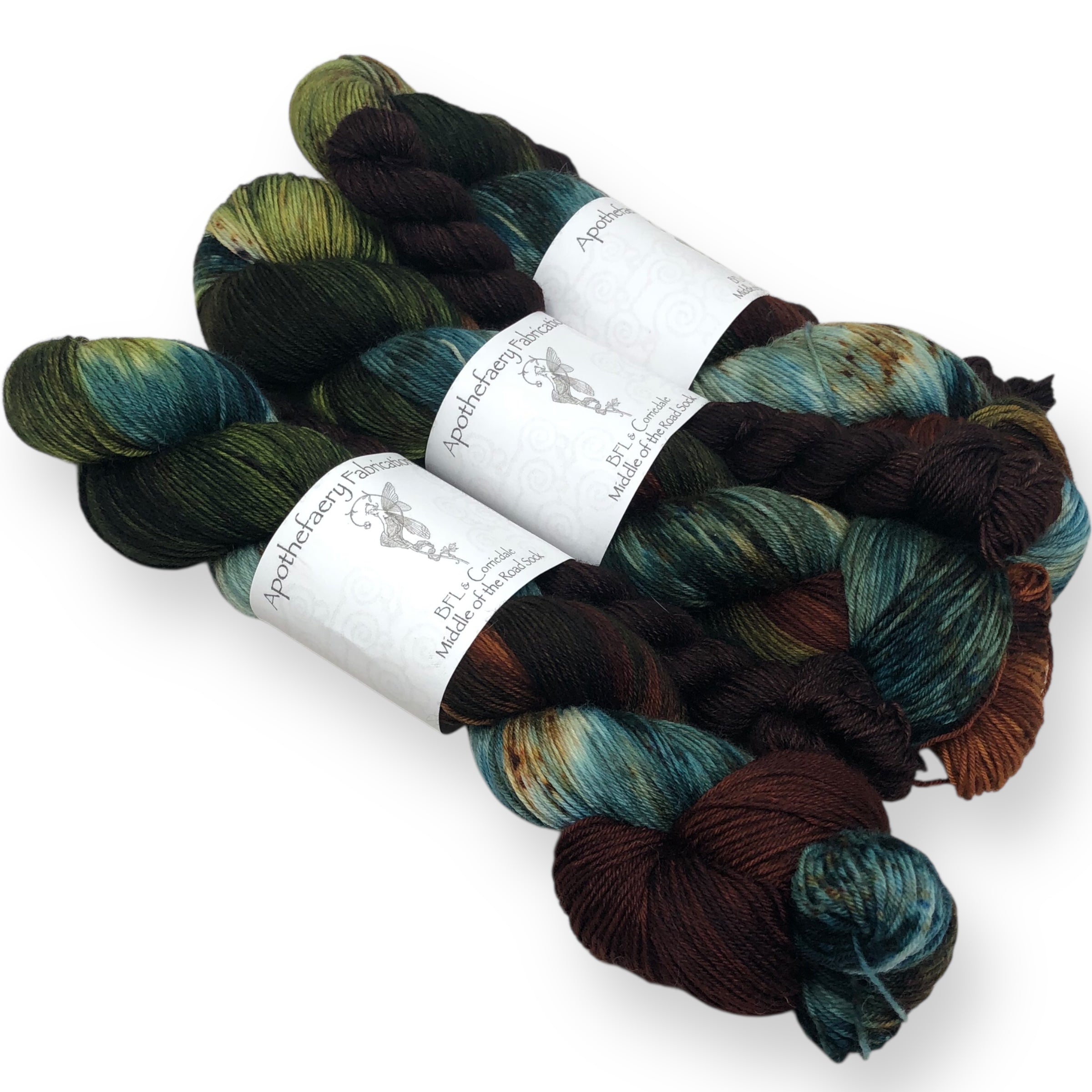 Heirloom Squash - sock yarn with mini, sock set