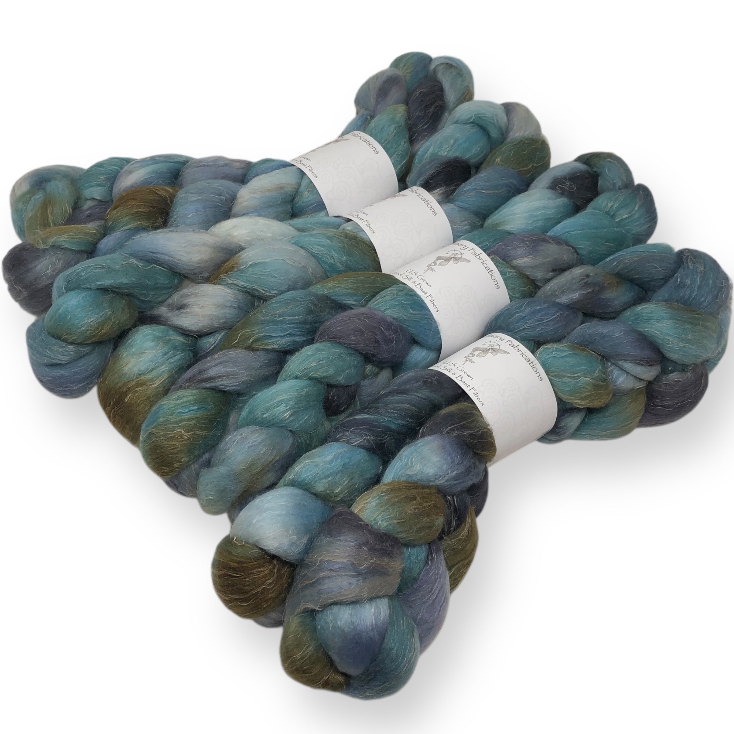 Moonpaths - US grown Wool, Silk and Bast Fiber Blend
