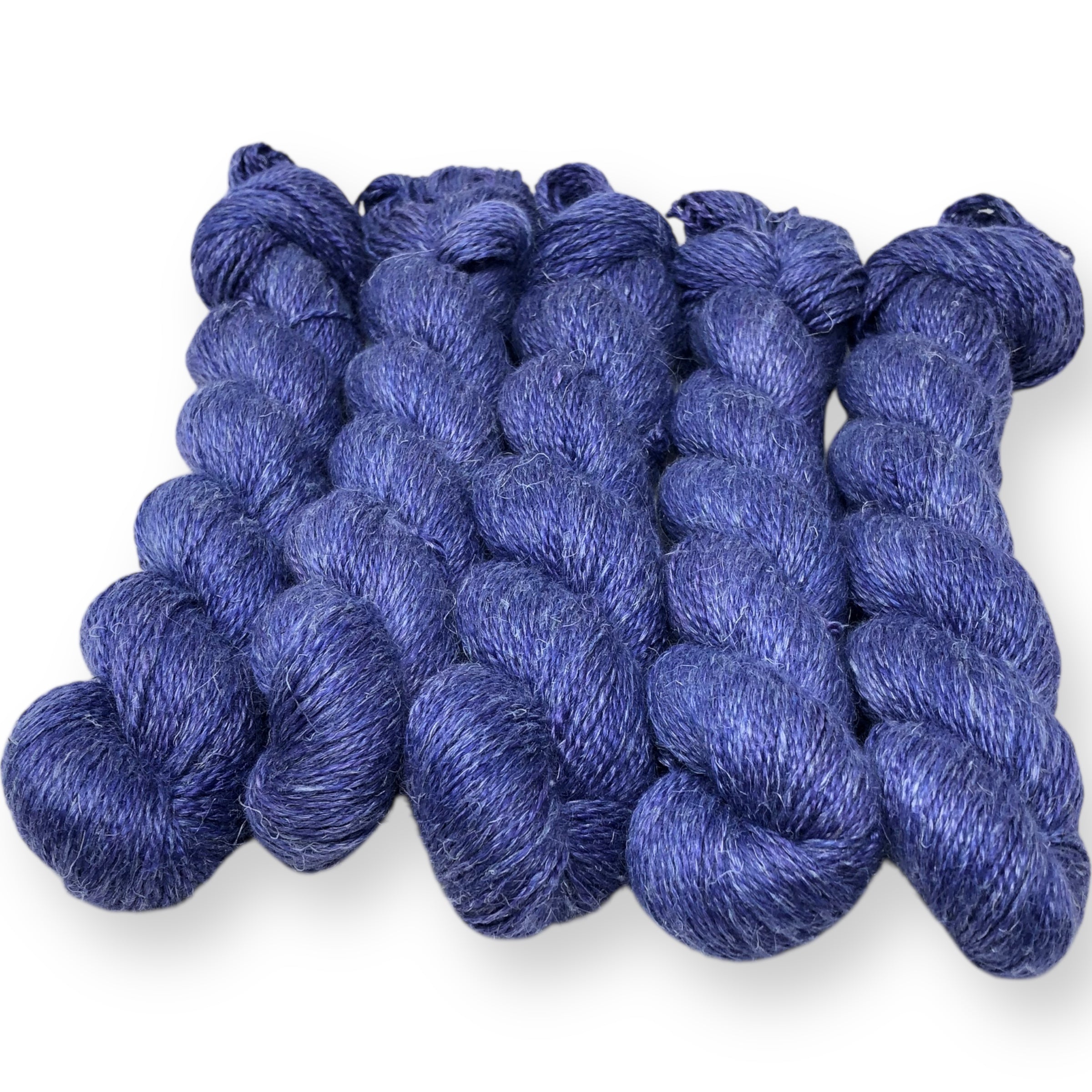 Ice Cold - Alpaca Linen Silk DK weight 2 Ply