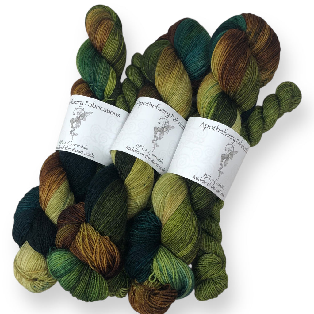 Into the Thicket - sock yarn with mini, sock set