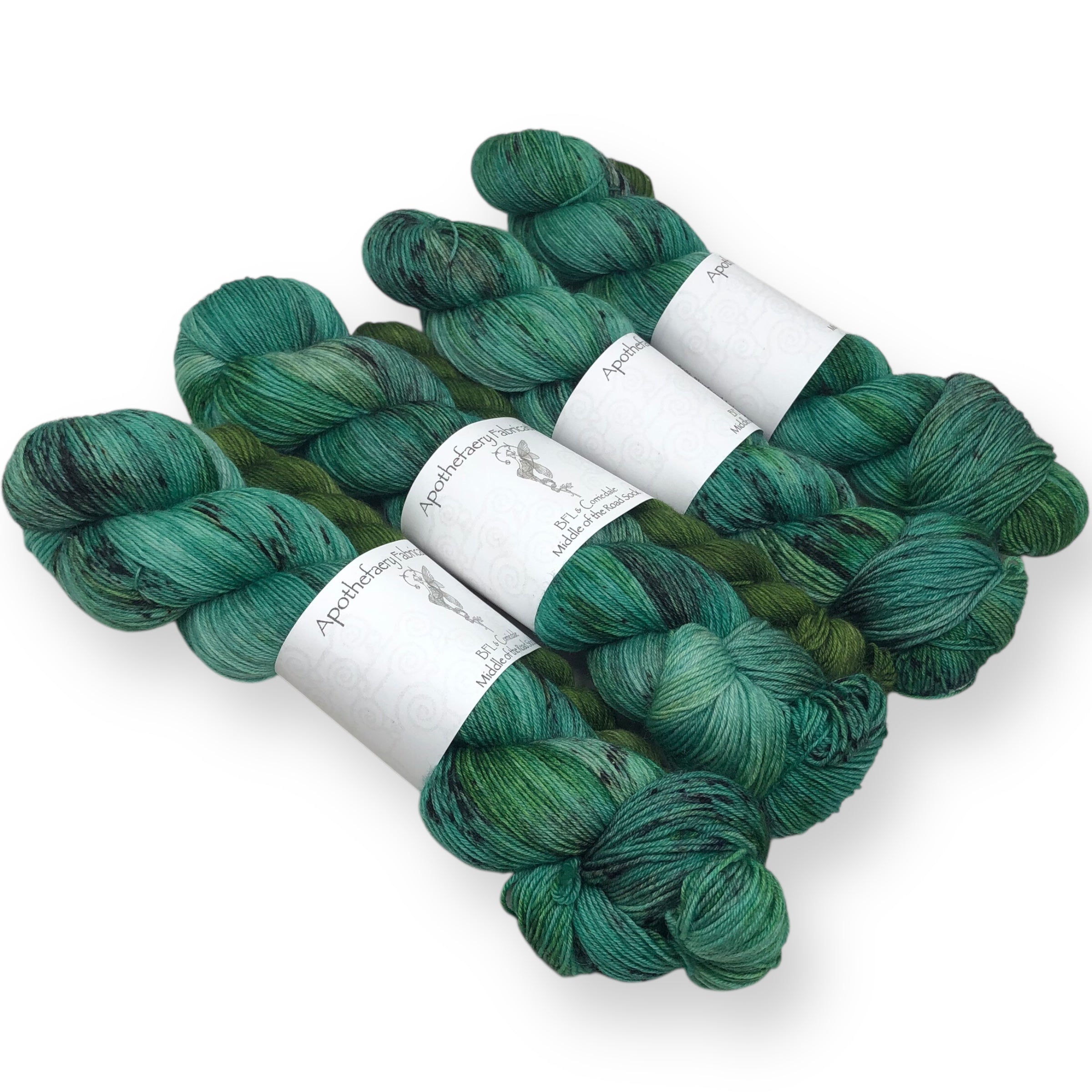 Algae - sock yarn with mini, sock set