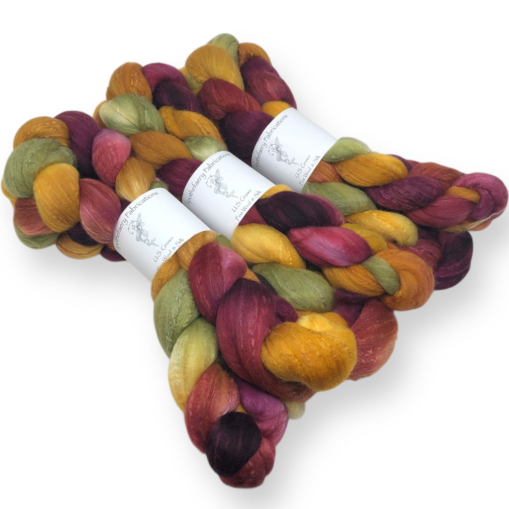 Orchard - US grown Fine Wool and Silk Top