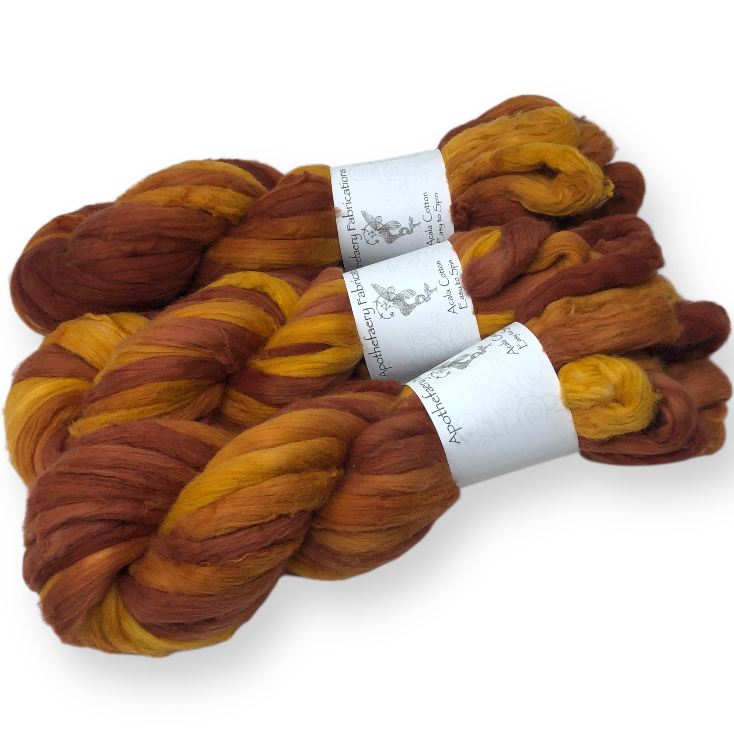 Ice Dyed Acala  - "Easy to Spin" USA grown Cotton