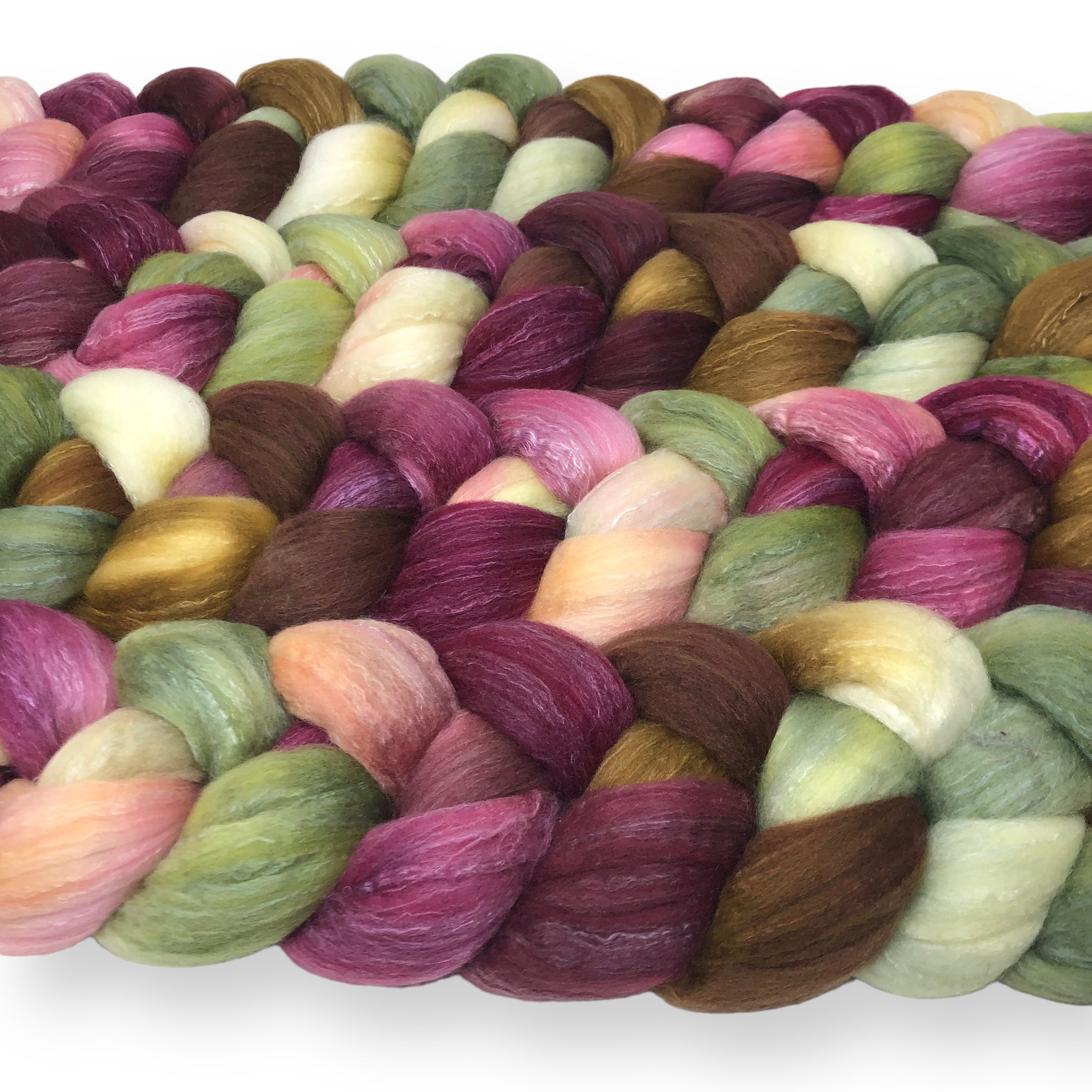 Sale!! Echinacea - US grown Fine Wool and Silk Top