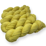 Plant Dyed Cormo DK - fresh from the garden, non-repeatable, ooak