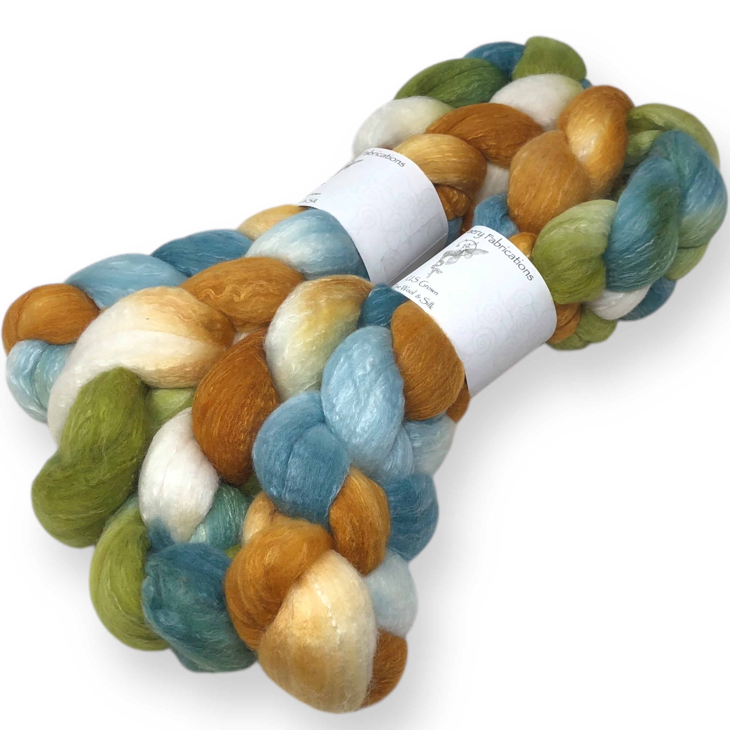 A Warm Autumn - US grown Fine Wool and Silk Top