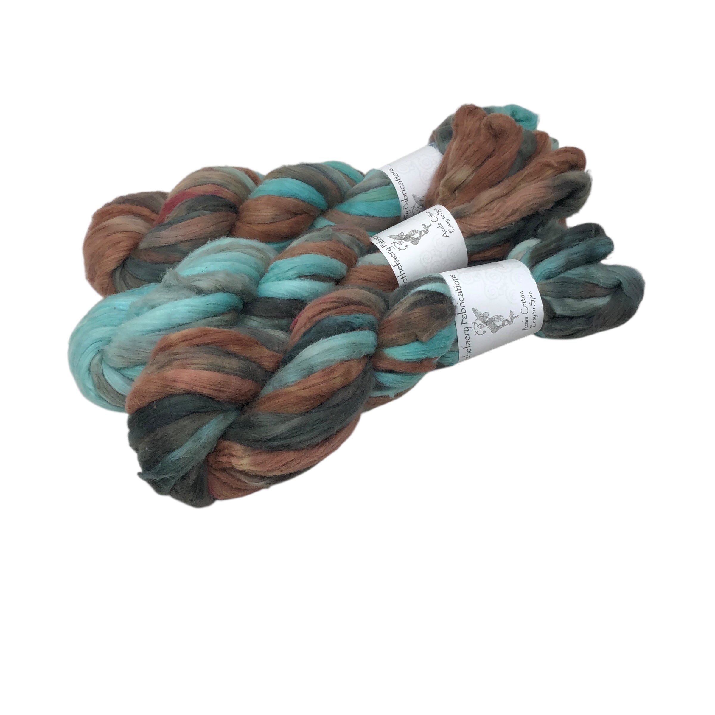 Ice Dyed Acala  - "Easy to Spin" USA grown Cotton