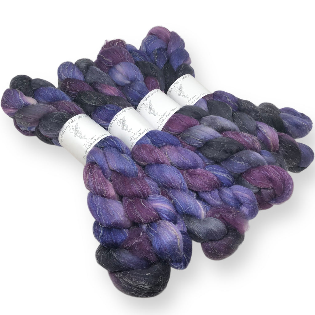 The Darkening - US grown Wool, Silk and Bast Fiber Blend
