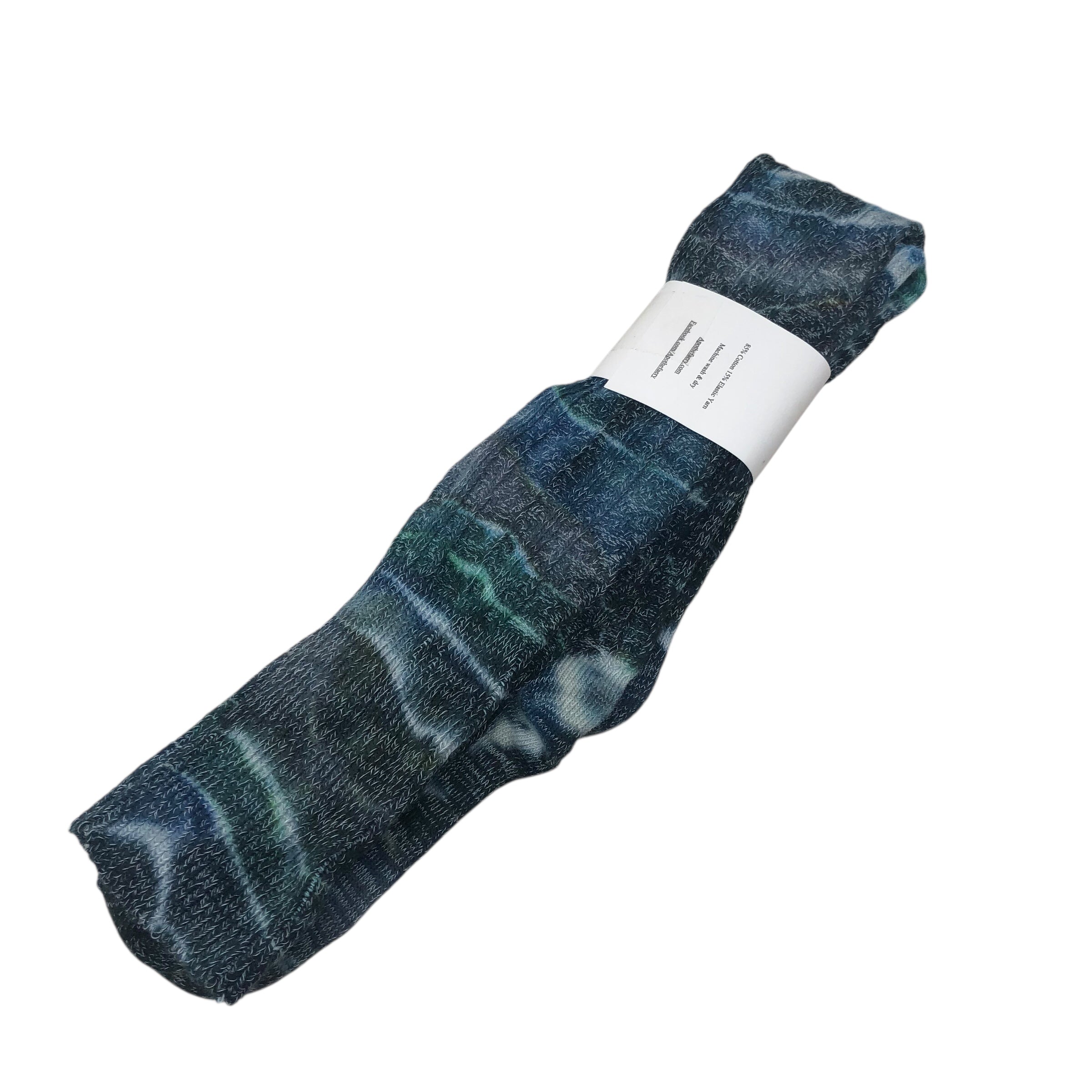 Ice dyed Thigh High socks