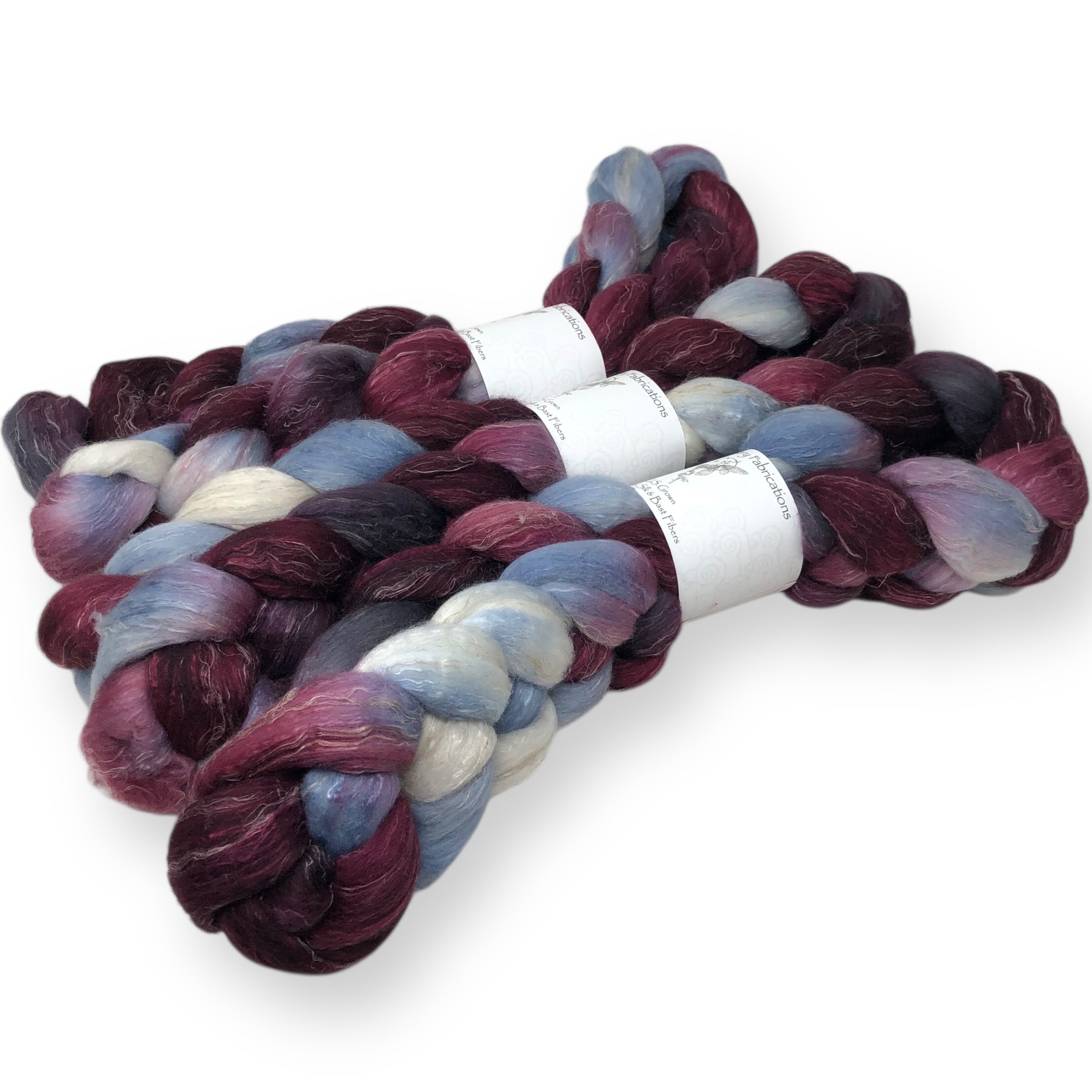 Sugar Plum - US grown Wool, Silk and Bast Fiber Blend