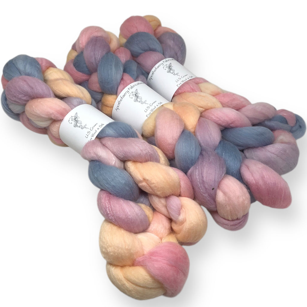 Sunrise - US grown Fine Wool and Silk Top
