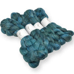 Deep Pool - US grown Wool, Silk and Bast Fiber Blend