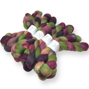 Briar Rose - US grown Fine Wool and Silk Top