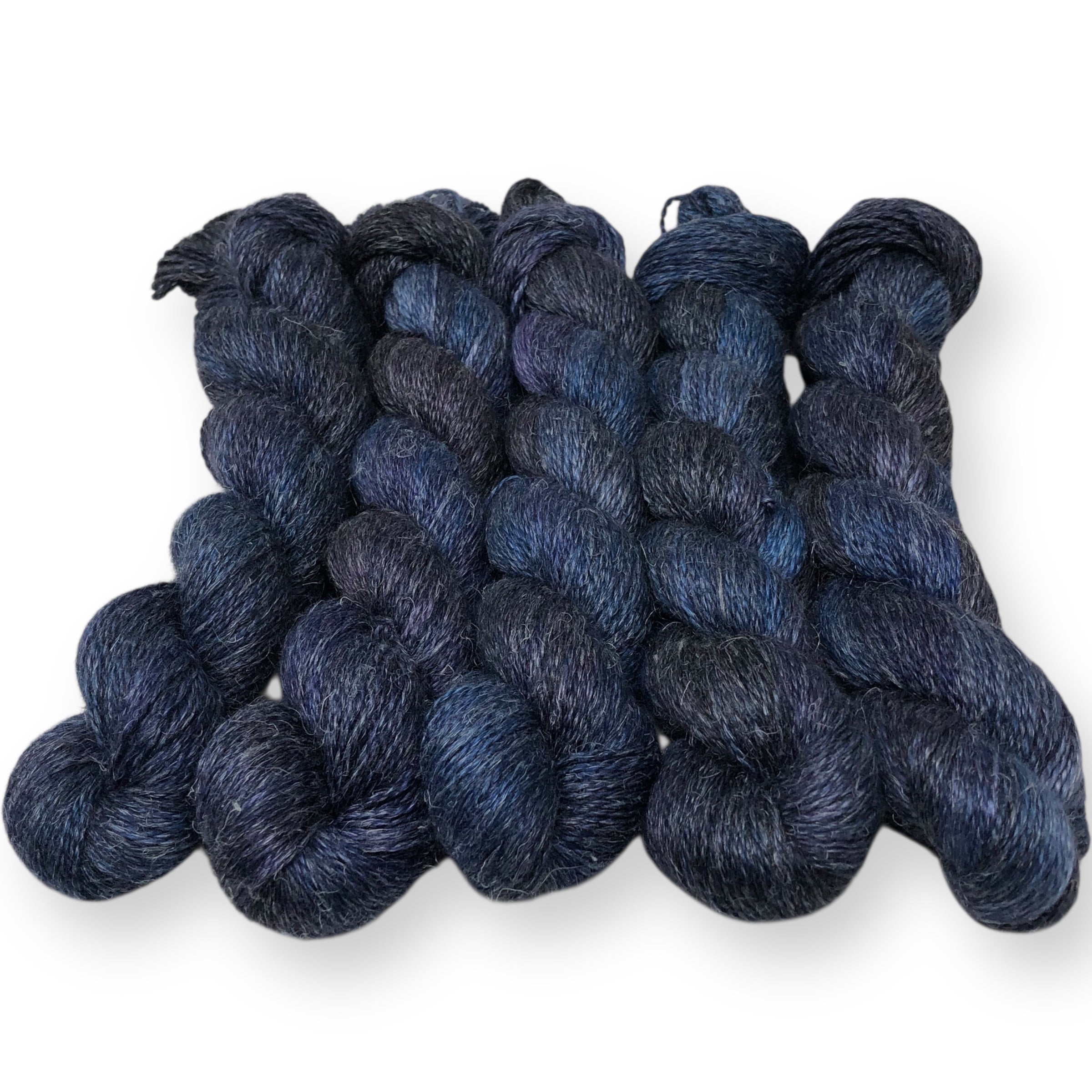 MoonShadow-  Alpaca Linen Silk DK weight 2 Ply