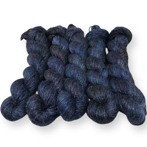 MoonShadow-  Alpaca Linen Silk DK weight 2 Ply