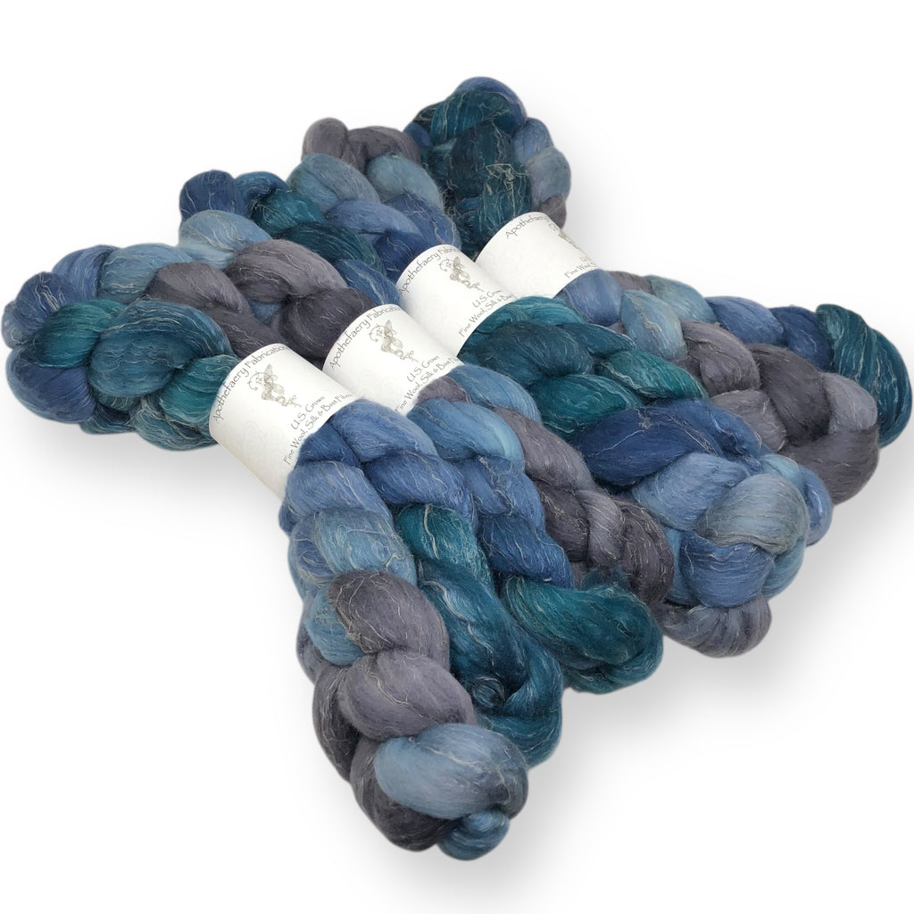 Outer Rings - US grown Wool, Silk and Bast Fiber Blend