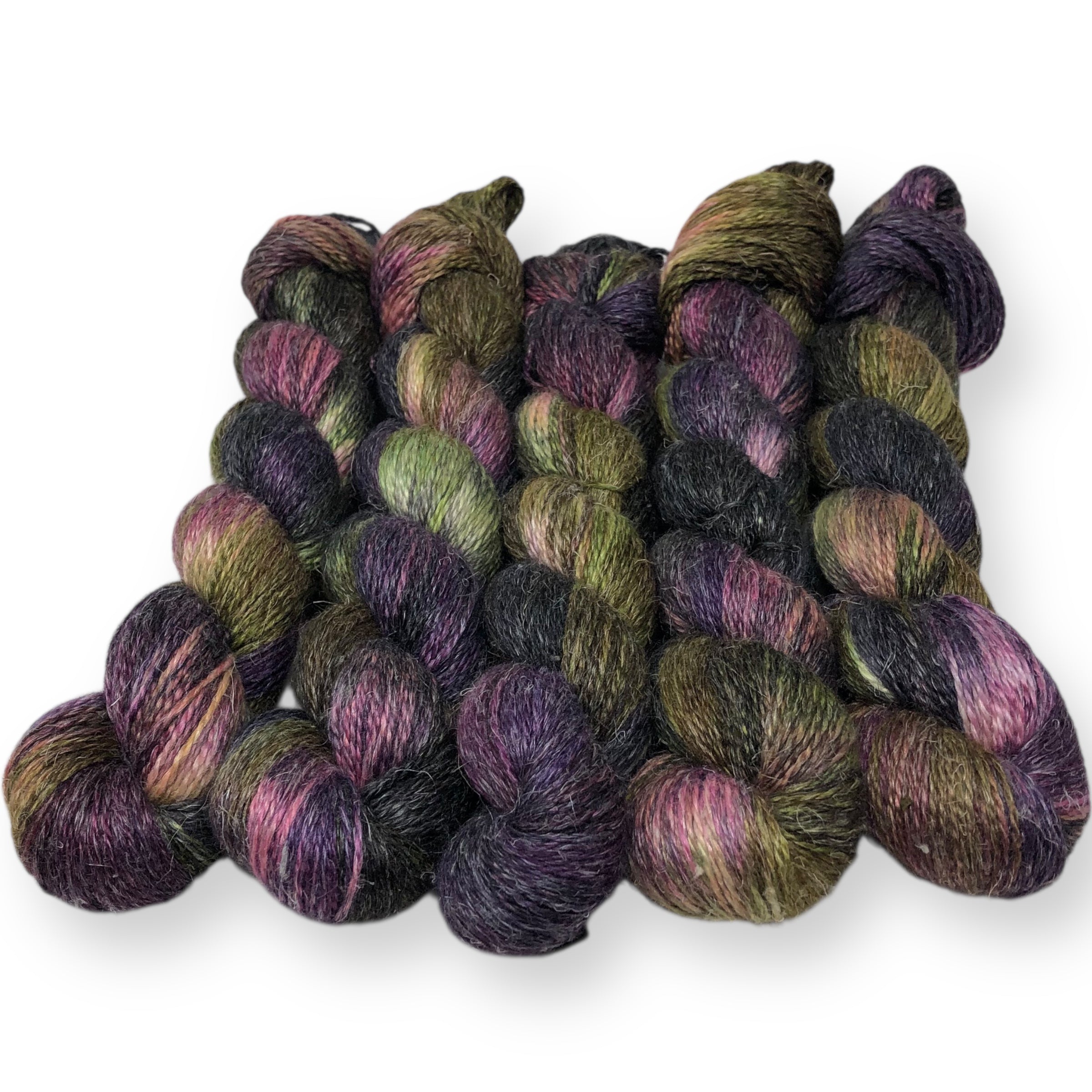 Briar Rose -  Alpaca Linen Silk DK weight 2 Ply