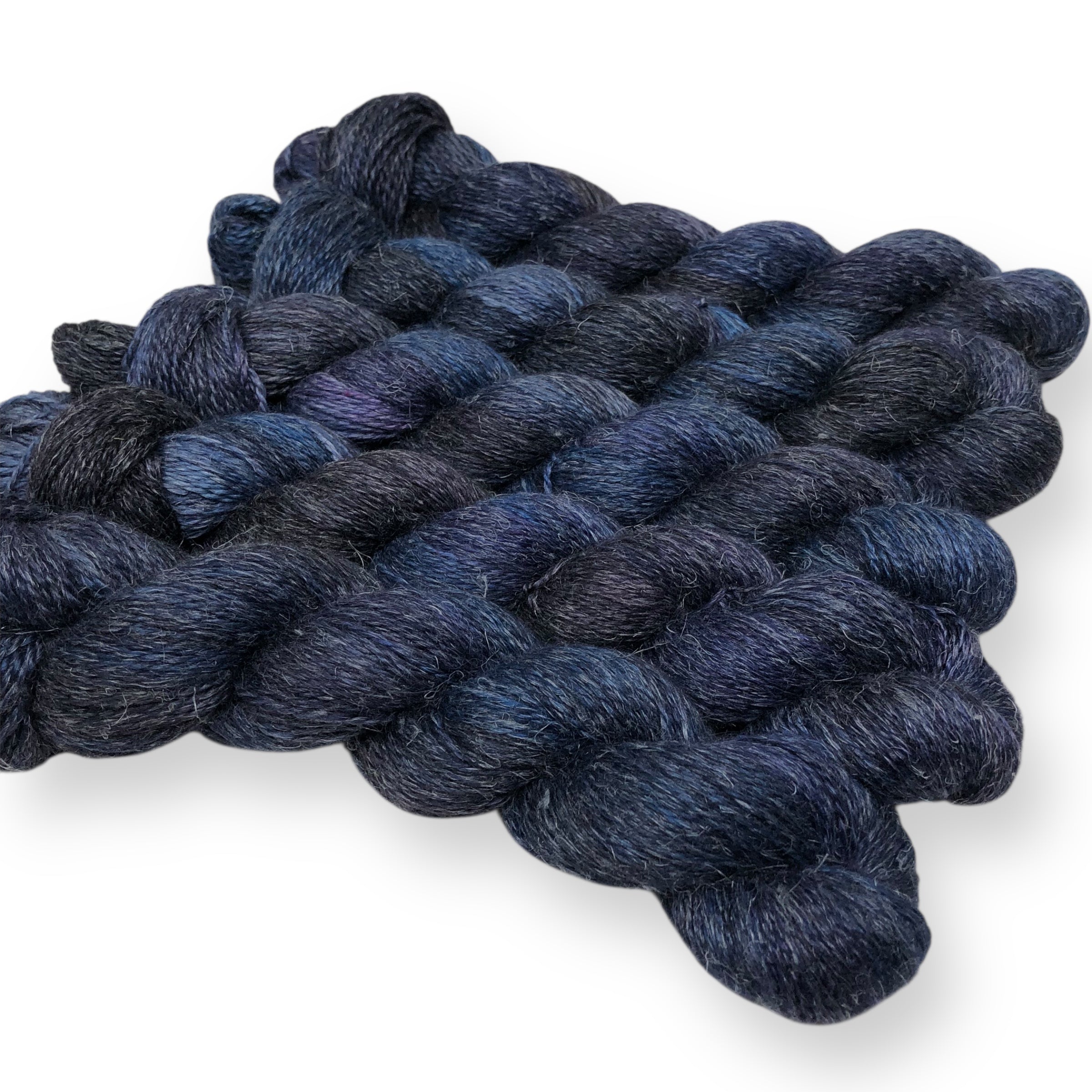 MoonShadow-  Alpaca Linen Silk DK weight 2 Ply