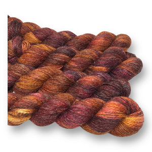 Autumn Beauty - Alpaca Linen Silk DK weight 2 Ply