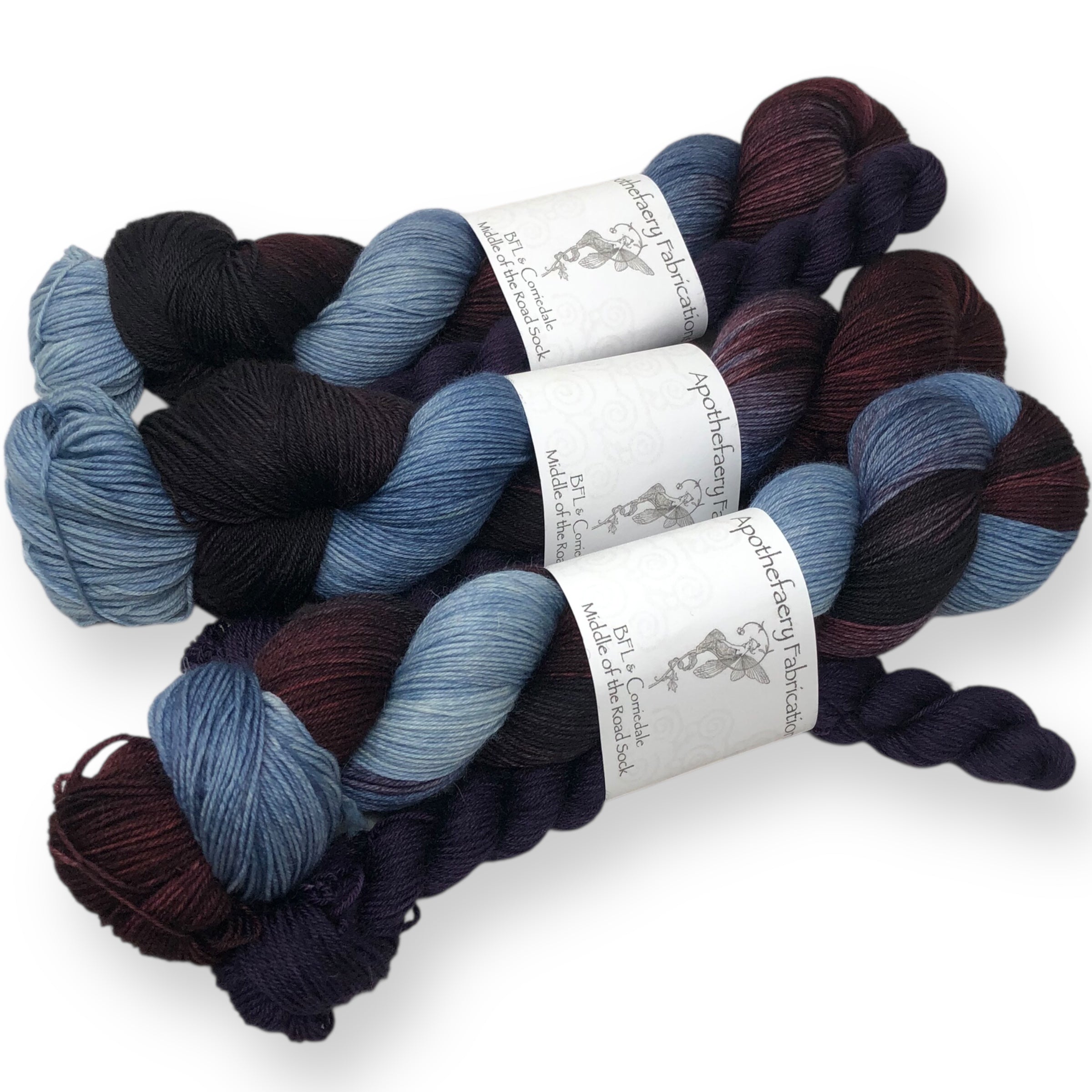 Sugar Plum - sock yarn with mini, sock set