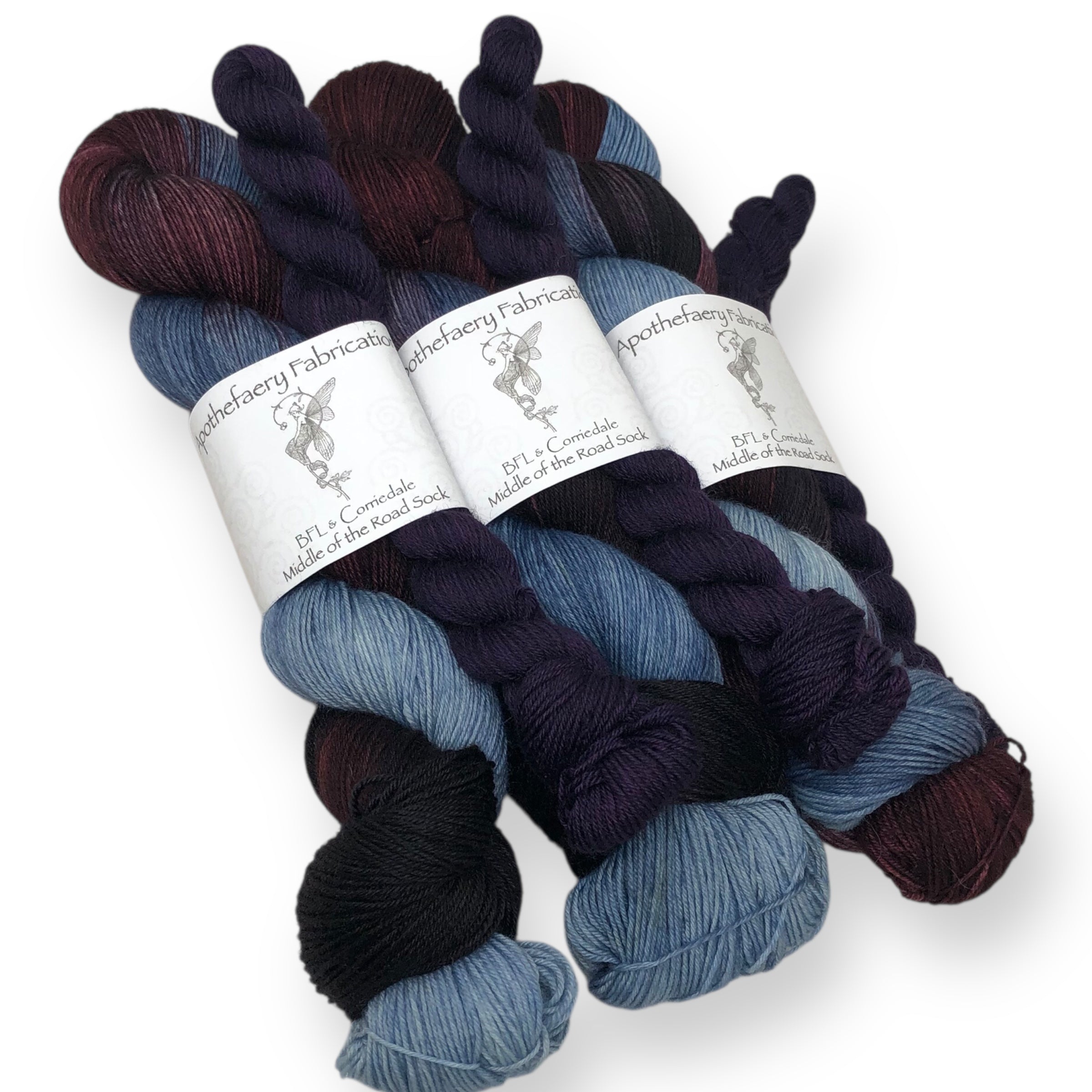 Sugar Plum - sock yarn with mini, sock set