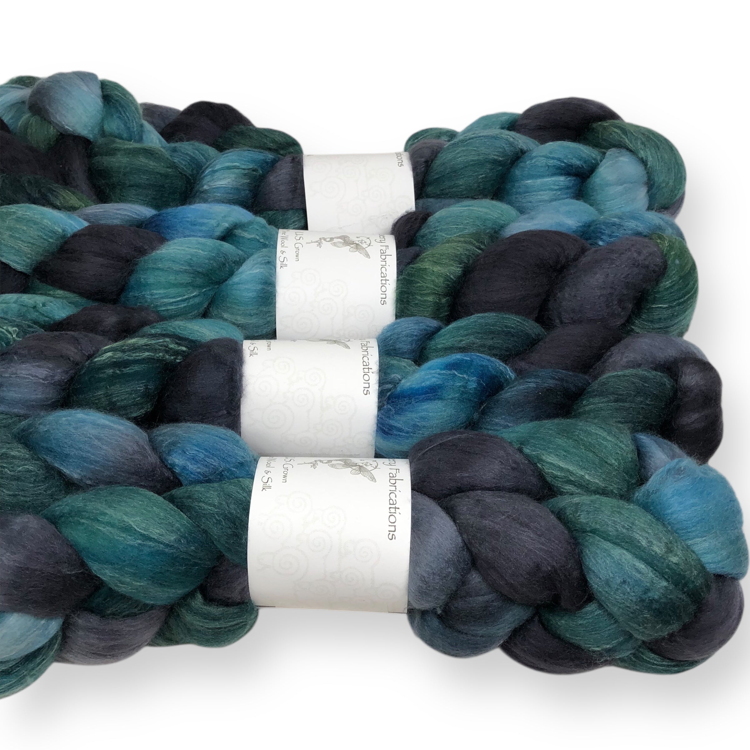 Outer Rings - US grown Fine Wool and Silk Top
