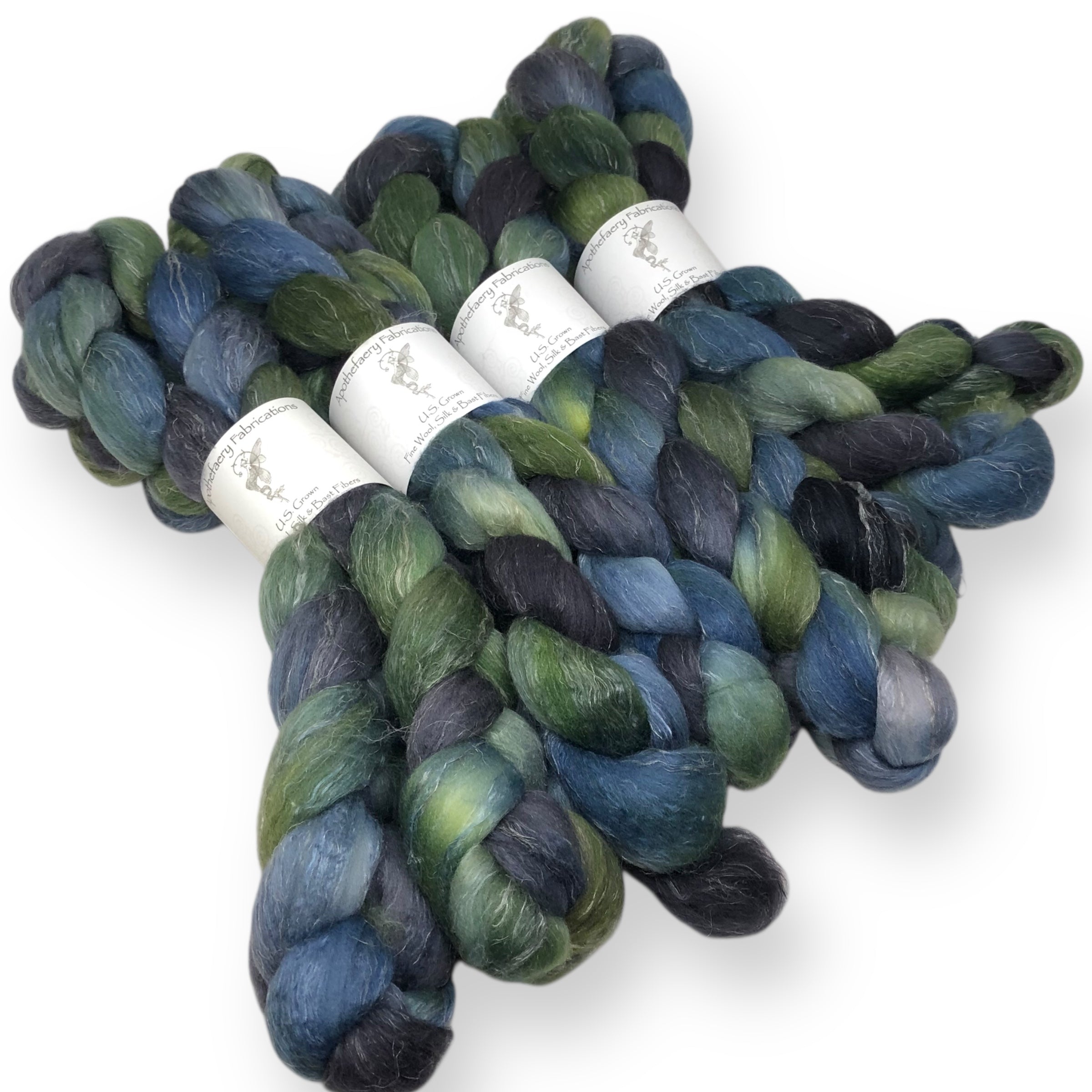 Midwinter - US grown Wool, Silk and Bast Fiber Blend