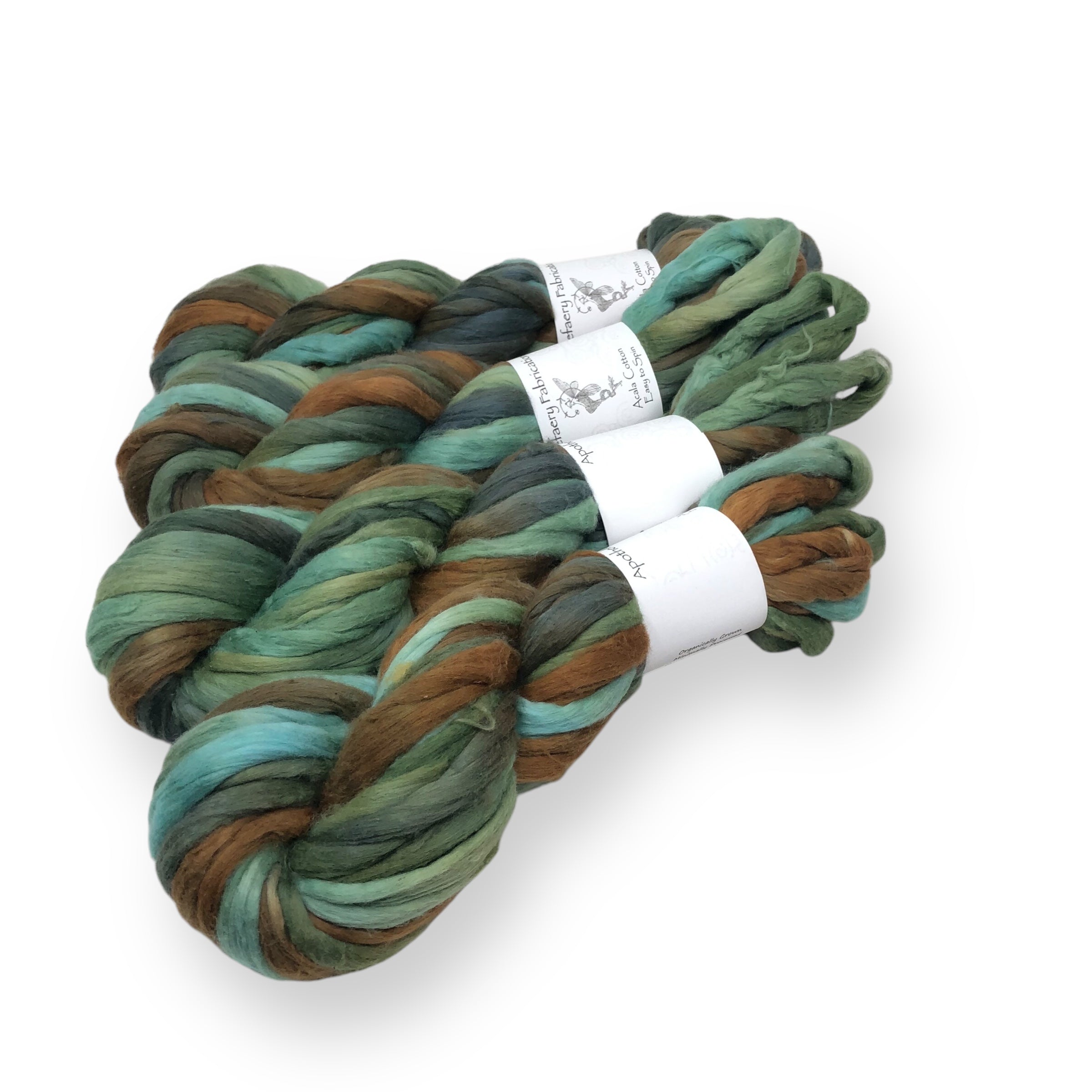 Ice Dyed Acala  - "Easy to Spin" USA grown Cotton